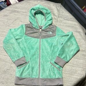 Lil girls The North Face fleece jacket sz M